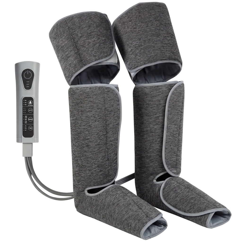 Masseur de Jambes, Compression Mollets Genoux Pieds avec Chaleur