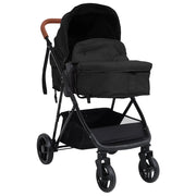 Passeggino 3 in 1 Antracite e Nero in Acciaio CFW7257260