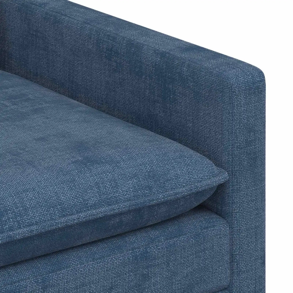 Divano Blu 126 x 81 x 87,5 cm Poliestere 42028823