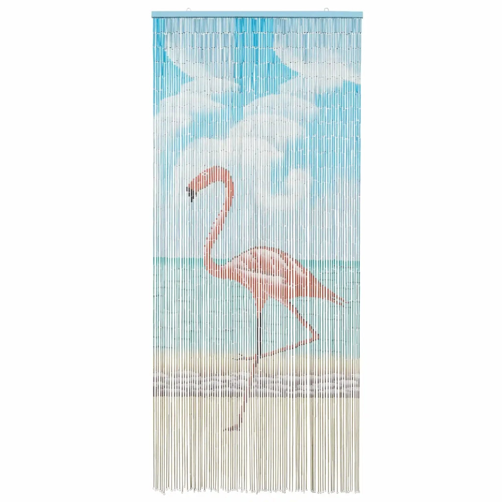 Tenda per Porta Antinsetti multicolore 200 x 90 cm Bambù