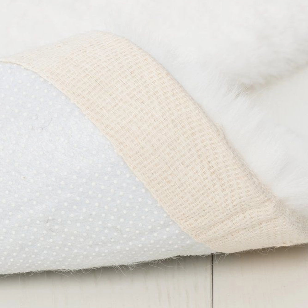 Tappeto per Interni a Forma di Nuvola 120x85cm Tappetino Bianco da Cameretta