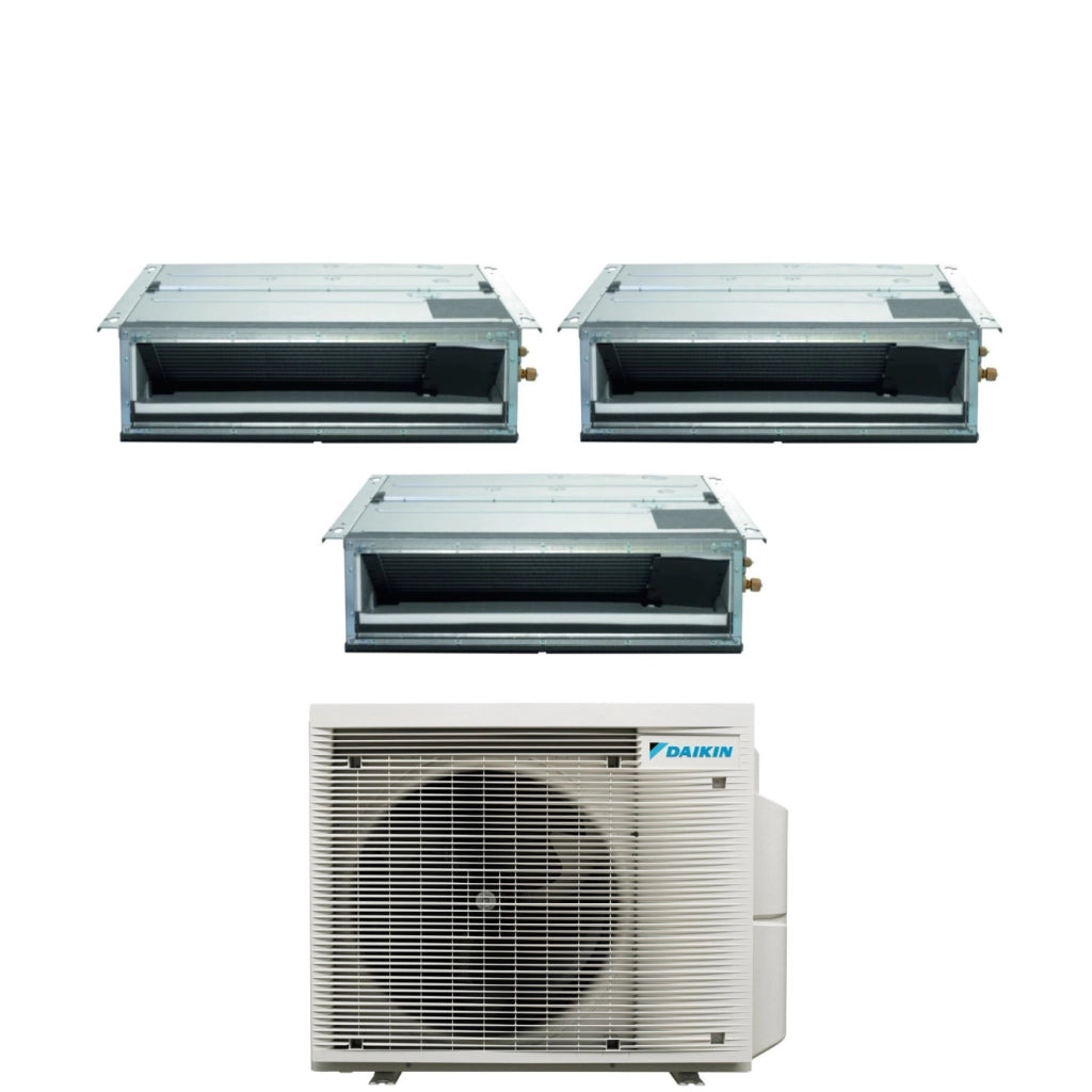 Climatizzatore Condizionatore Daikin Bluevolution Trial Split Canalizzato Canalizzabile Inverter serie FDXM-F9 9+9+12 con 3MXM68A R-32 Wi-Fi Optional 9000+9000+12000 Garanzia Italiana