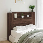 Testiera Letto Rovere Marrone Legno ingegnerizzato
