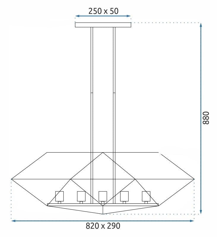 Lampada APP1037-5CP