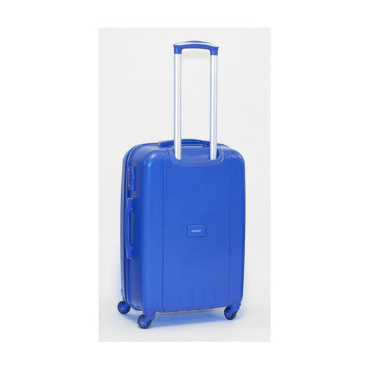 Trolley Valigia Media Rigida in Polipropilene 4 Ruote TSA Ravizzoni Iron Blu