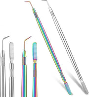 Accessori per la cura delle ciglia - set di strumenti per la cura delle ciglia - strumento per separare le ciglia - 2 pezzi - per lifting delle ciglia - caratteristiche: .