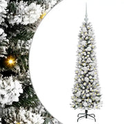 Albero di Natale | Decorazioni natalizie artificiale con 150 LED Bianco 120 cm