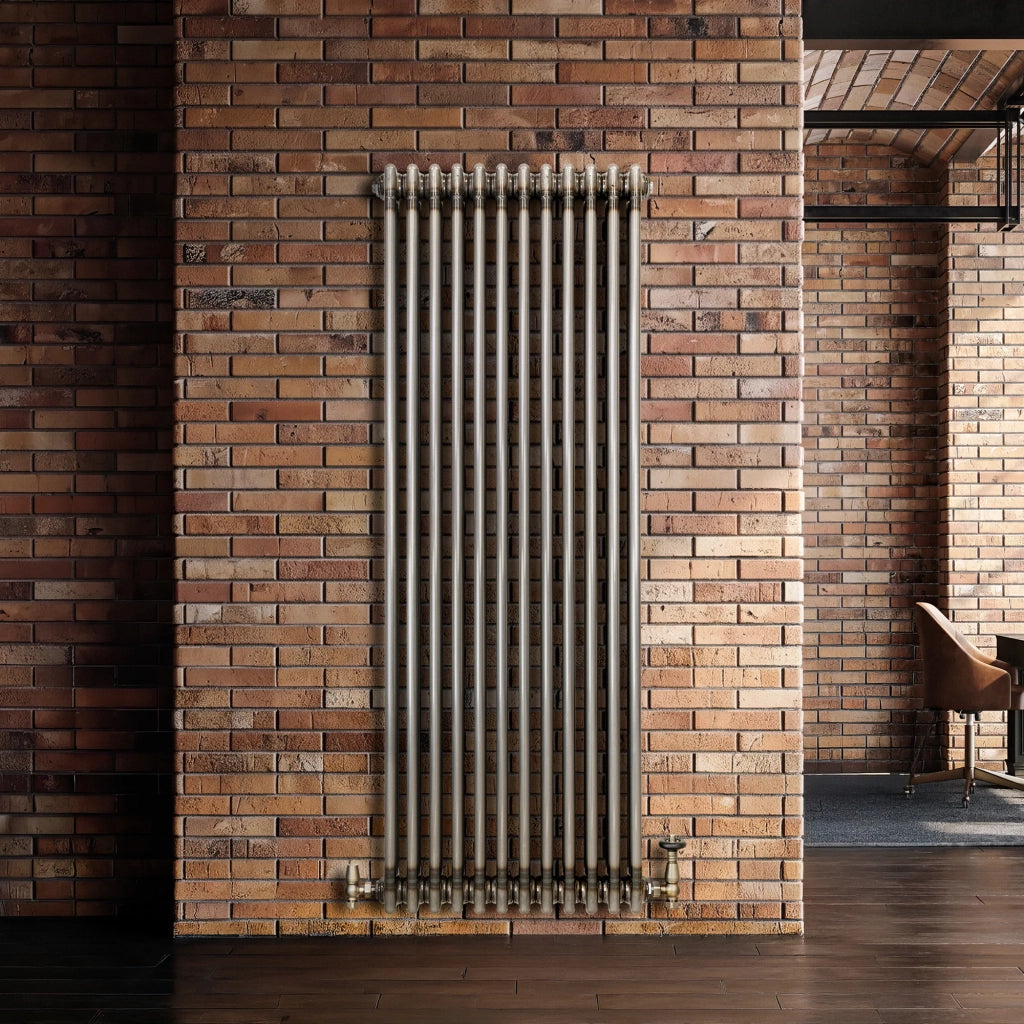 Radiatore 3 Colonne Verticale Metallo Grezzo 1500 x 560 mm TRV
