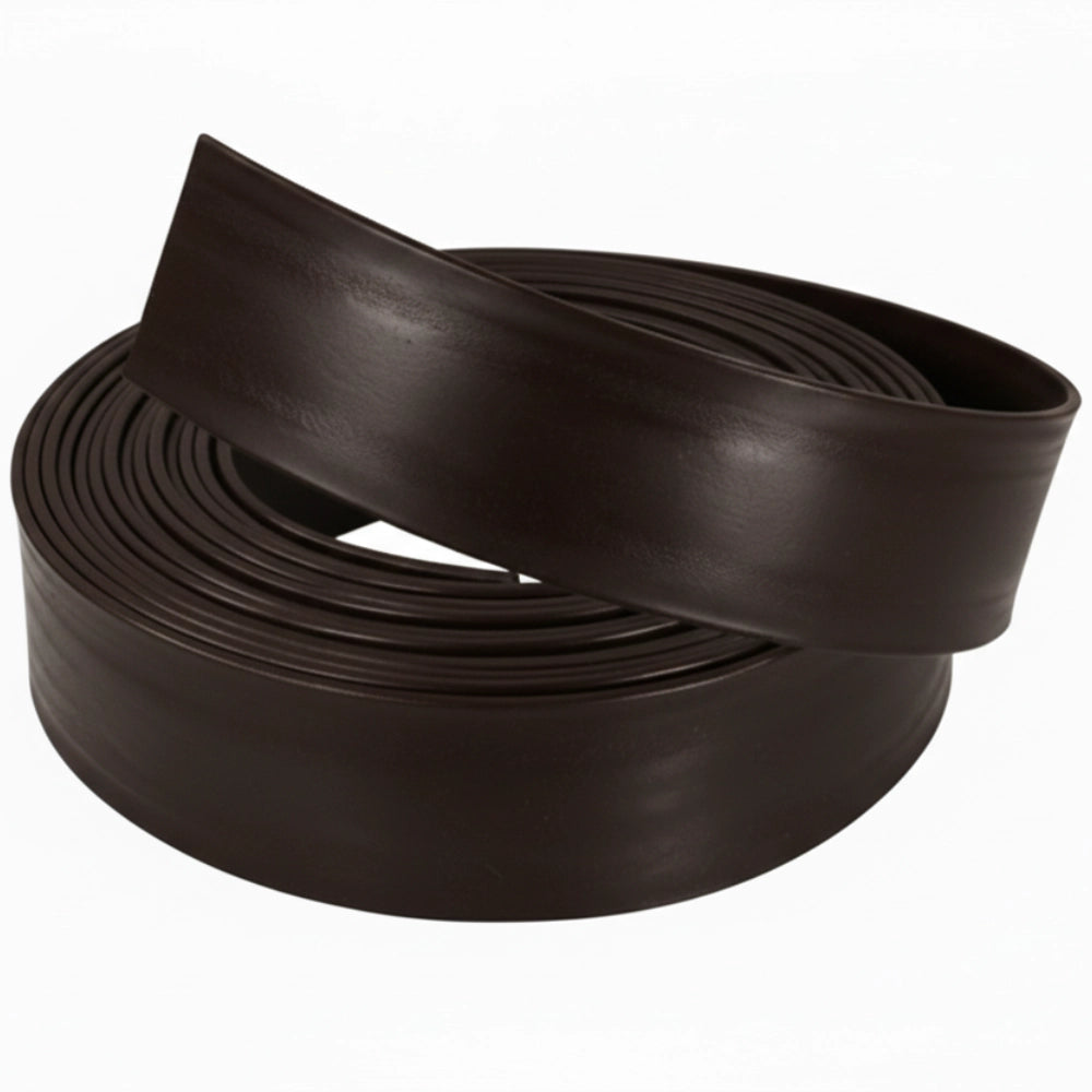 Bordura flessibile per aiuole e vialetti specialbord h 14 cm sp. 8 mm rotolo 10 m marrone