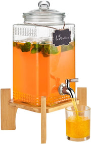 Automaat per bevande, 1,5 Galloni, Dispensatore per bevande, Vaso, Piede, Rubinetto in acciaio inossidabile, Sapa, Tè, Acqua, Ristoranti, Alberghi