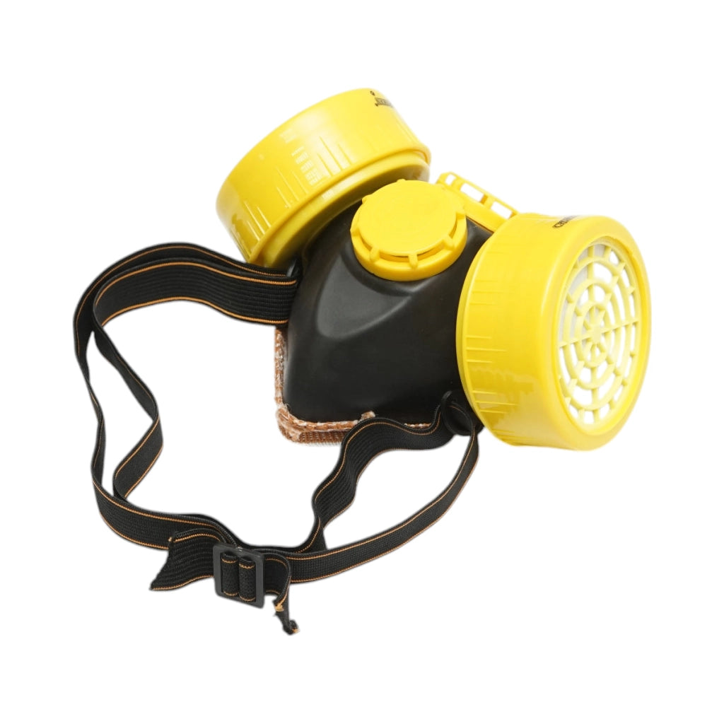 Maschera di protezione contro polvere e vapori con 2 filtri Crownman
