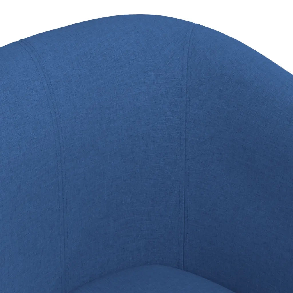 Poltrona | Sedia Relax Cabriolet Blu in Tessuto