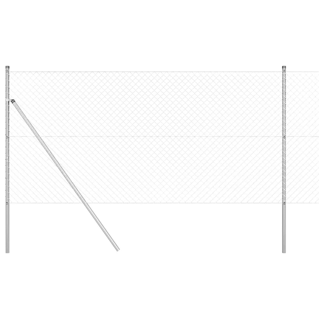 Palo della recinzione Argento 10 x 1,4 m (rete 40 x 40 mm) 3351127