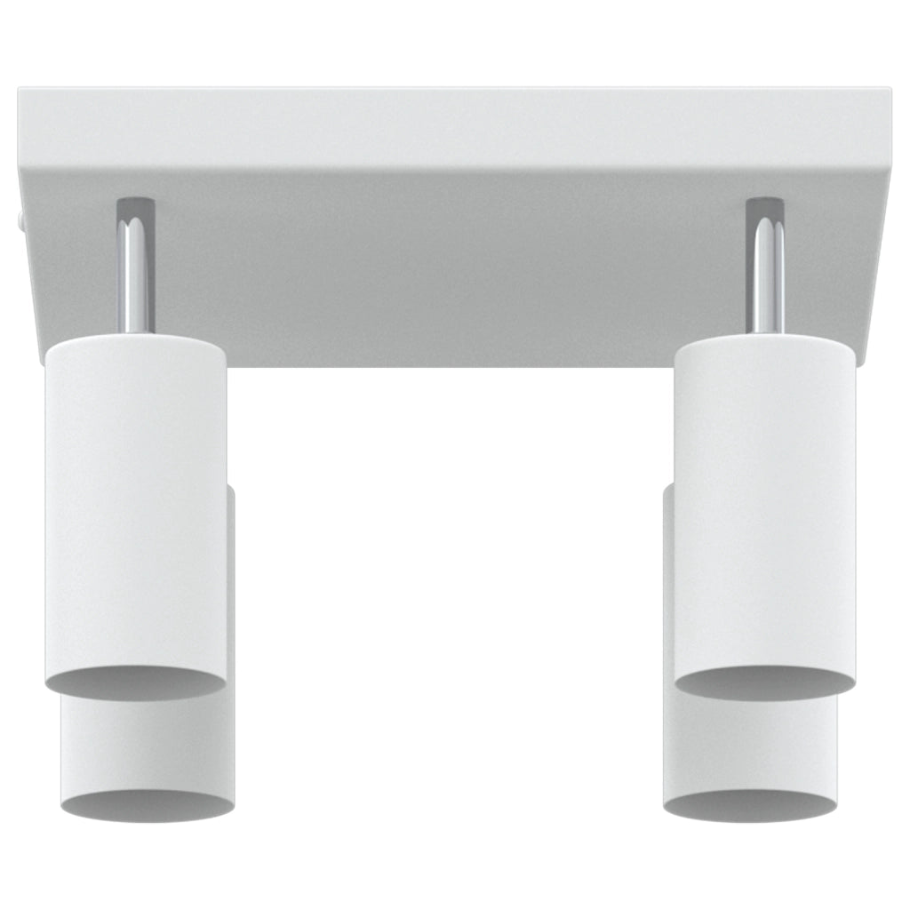 Faretto da soffitto 4 vie regolabile bianco GU10