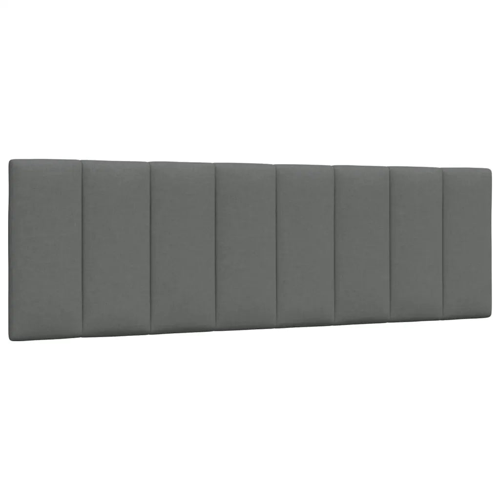 Letto con Materasso Hanko Grigio Scuro 160x200 cm Tessuto 3310539