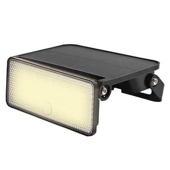 VELAMP Proiettore LED solare 1600 lumen orientabile con rilevatore di movimento MAYA XL