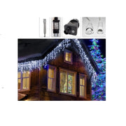 TENDA LED BIANCO FREDDO 120LUCI 3MT PROLUNGABILE PER ESTERNO DECORAZIONI NATALIE