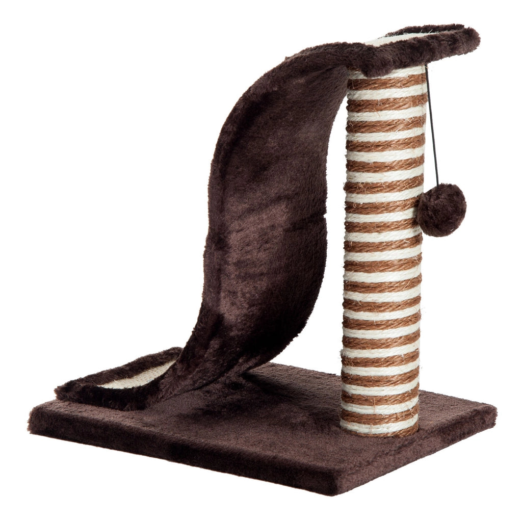 Centro Giochi per Gatti con Poste ¨C zephmum ¨C Marrone 35x30x39cm