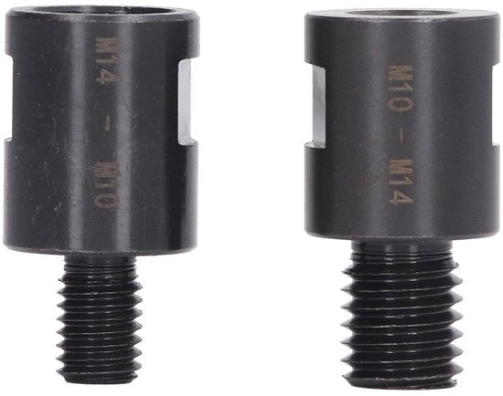 Adattatore da M14 a M10 per attrezzi - Converteitore di cavi - Dimensioni 15 x 10 x 2 cm - Adatto per strumenti - Connettore stabile e affidabile
