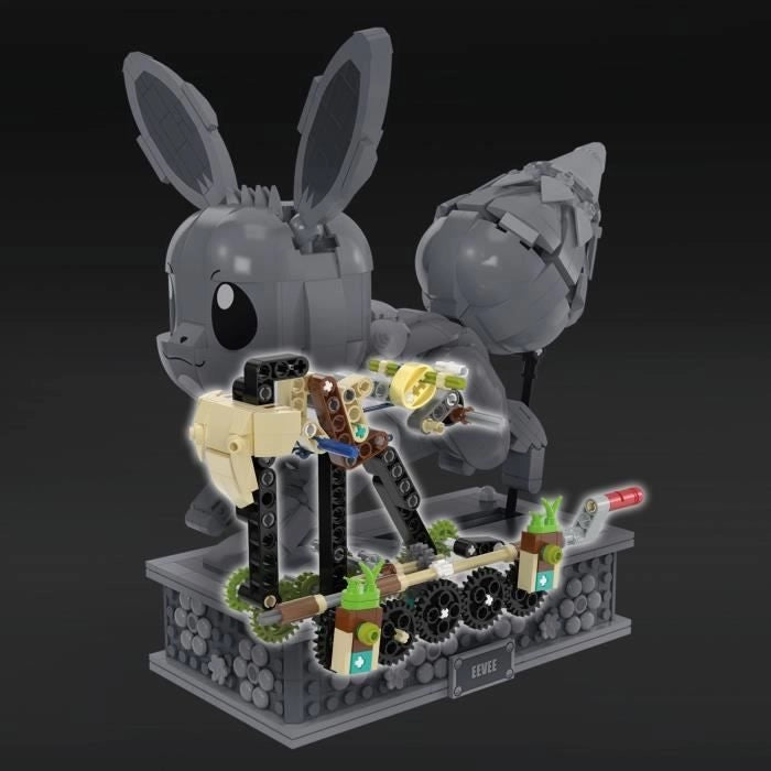 MEGA-Pokémon-Eevee in scatola Motion-Building 1.381 pezzi HTH71