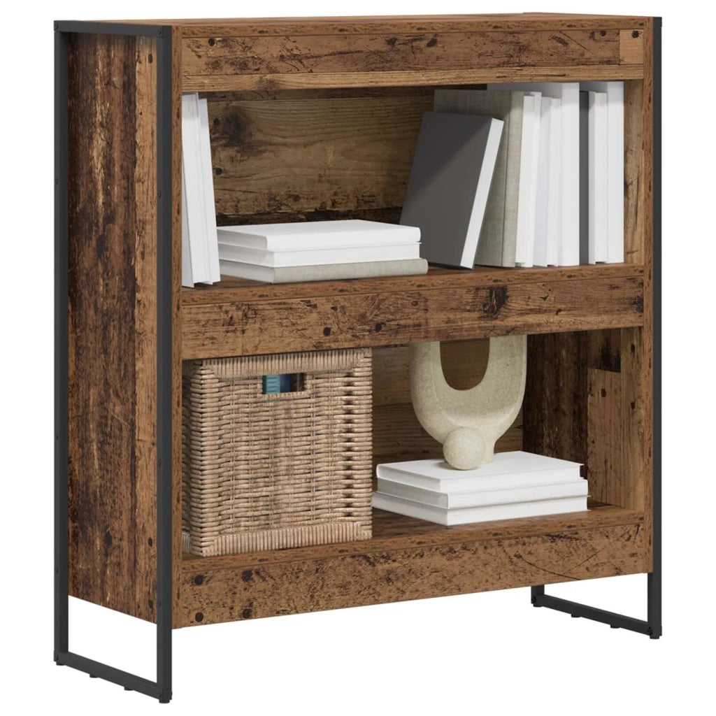 Armadio per Libri Legno vecchio 80 x 30 x 86,5 cm