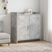 Credenza Grigio Cemento 72 x 36 x 80 cm Legno ingegnerizzato 8011094