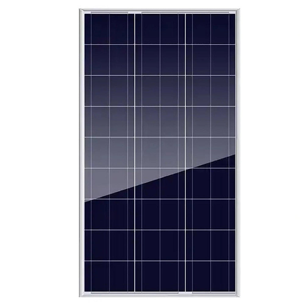 Trade Shop - Set 4pz Pannello Per Energia Solare Fotovoltaico Policristallino 100w 18v Batteria -