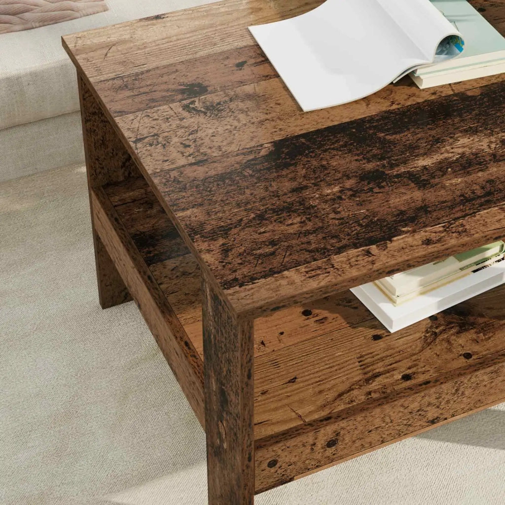 Tavolino da salotto Legno vecchio 57 x 55 x 45 cm
