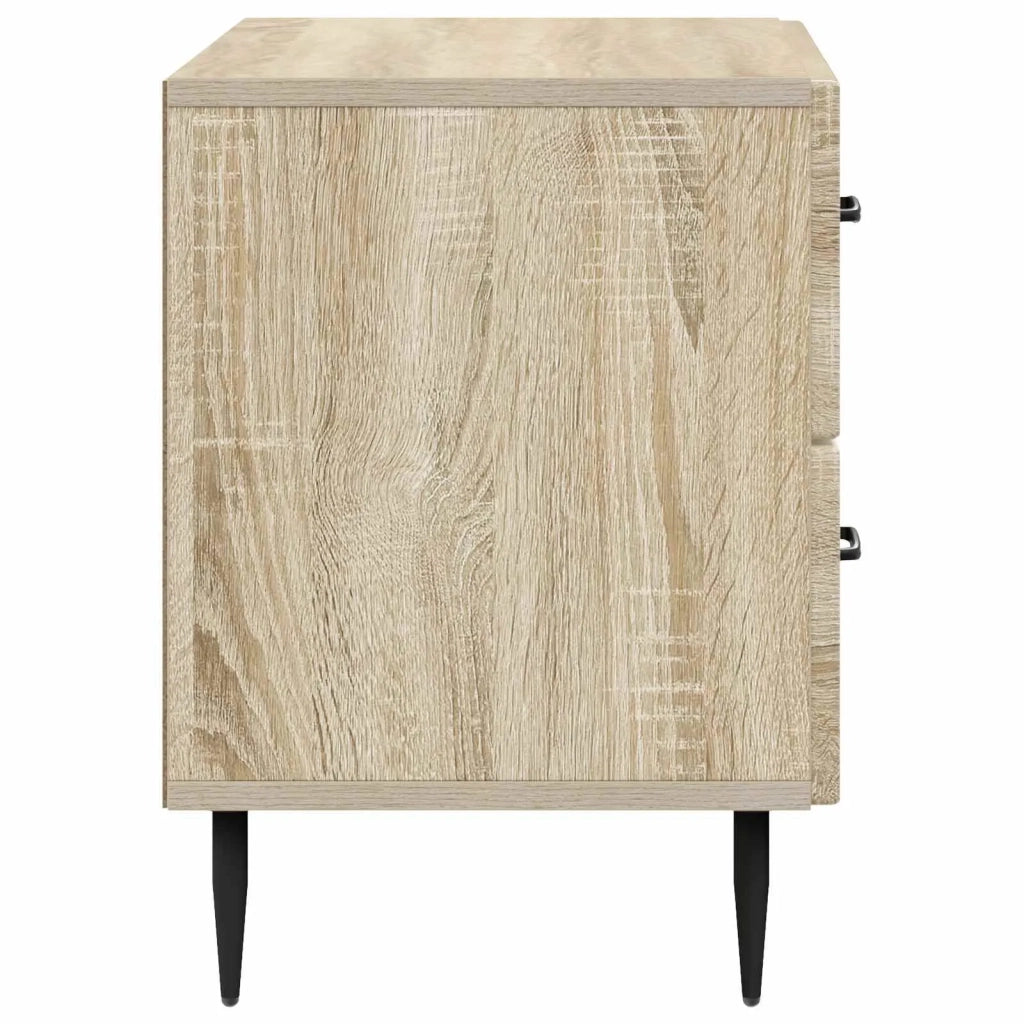 Armadio da Notte con cassetto Rovere Sonoma 62 x 34,5 x 47,5 cm 894777