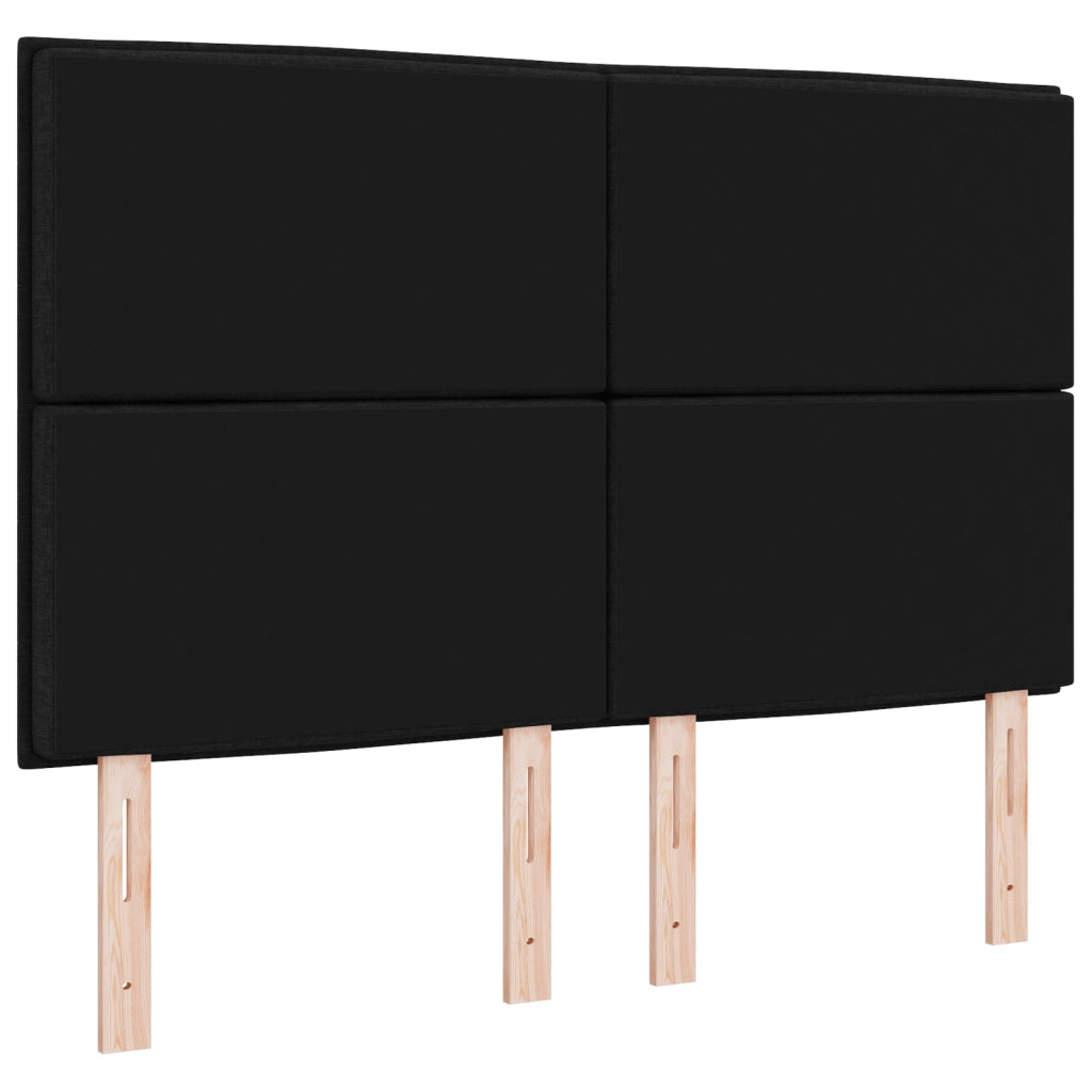Testata LED Design a Linee Nera 80 cm Tessuto