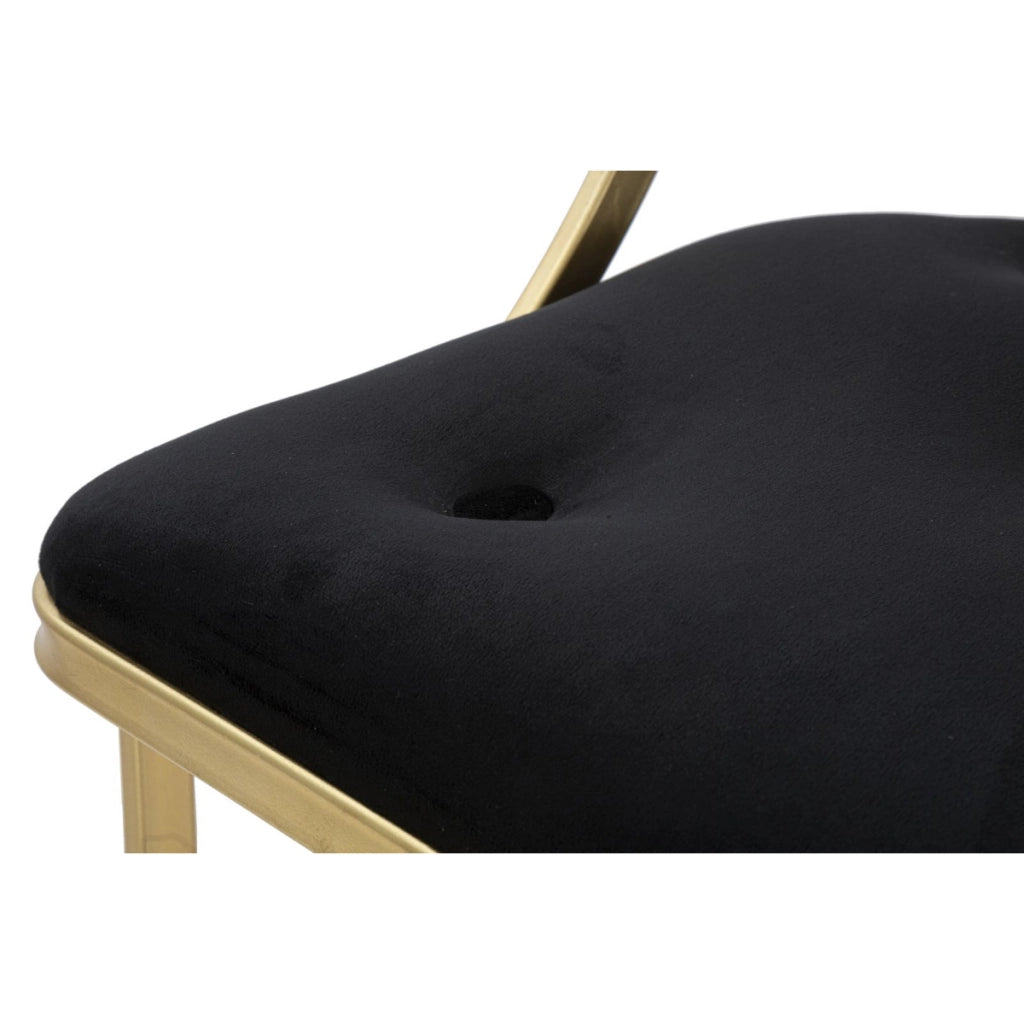 Sgabello Alto VKH450, Oro, Metallo, 45x45x90 cm