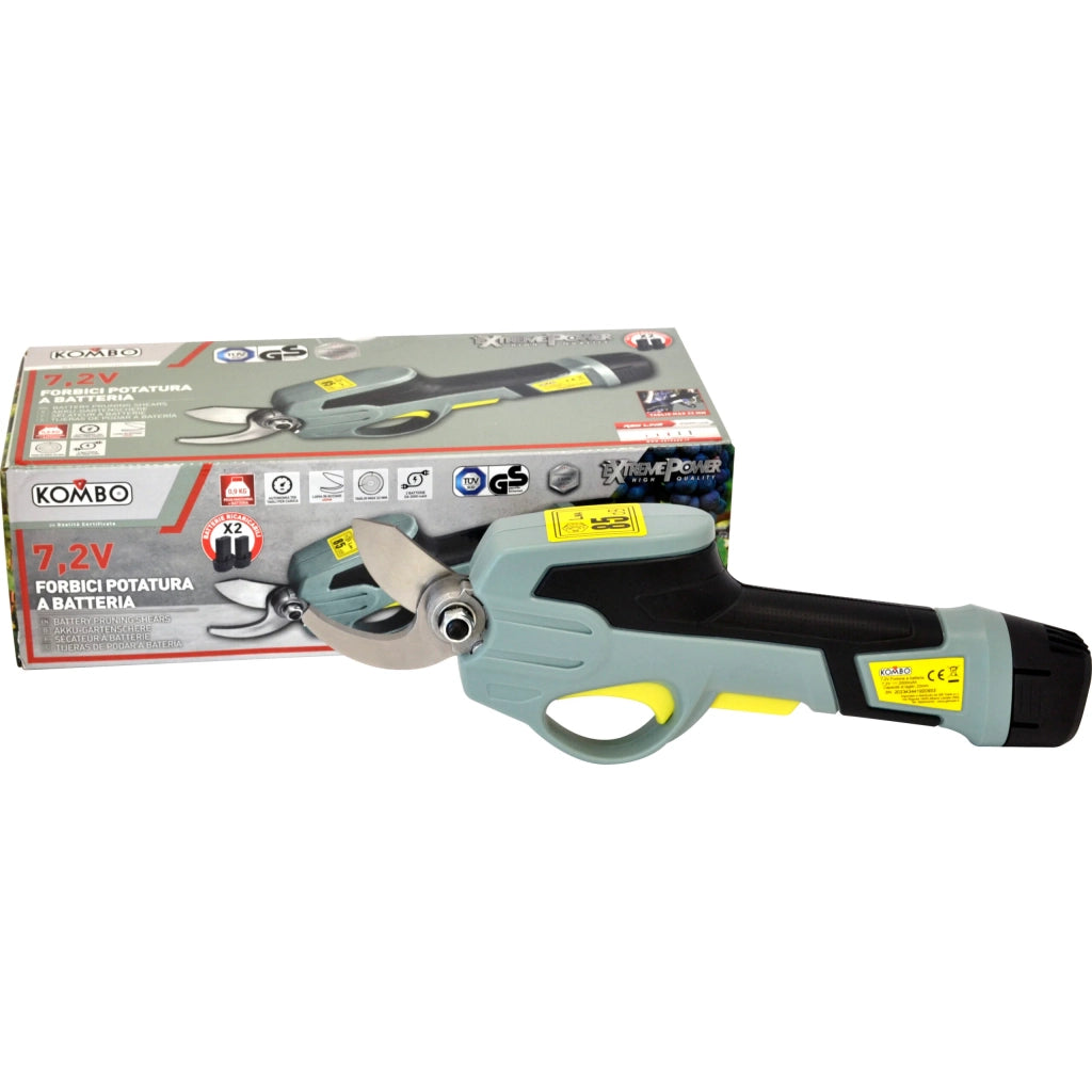 Forbici da Potatura a Batteria 7,2V