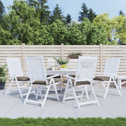 Cuscini per Pallet 6 pz Tortora 50x50x7 cm Tessuto Oxford 361533