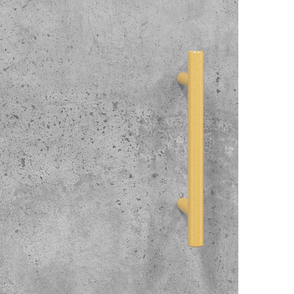 Buffet credenza cassettiera armadio mobile contenitore organizer per cucina soggiorno salotto 100 x 36 x 60 cm legno ingegnerizzato grigio 02_0031825