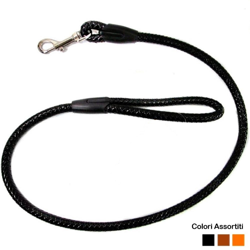 Trade Shop - Guinzaglio In Corda Intrecciata Per Cani Polipropilene Lunghezza 50cm 3 Colori -
