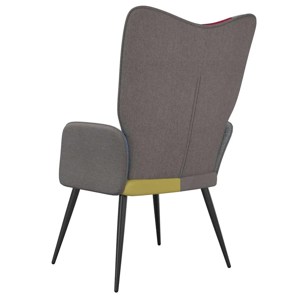 Divano Sedia-Poltrona Relax in Tessuto Patchwork 831000