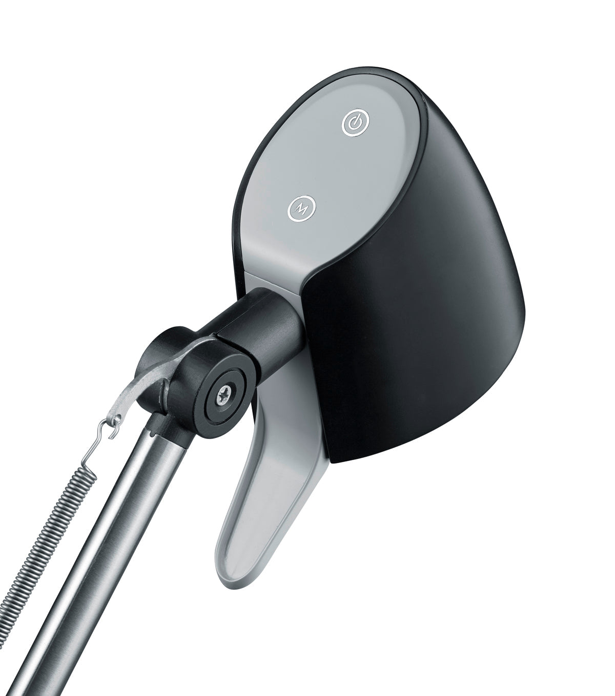 Lampada tavolo da Interno a LED in Metallo Nero Opaco