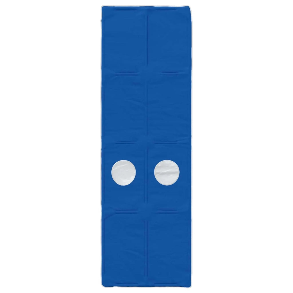 Letto alto per bambini con storage Rovere Sonoma e Blu 3423601