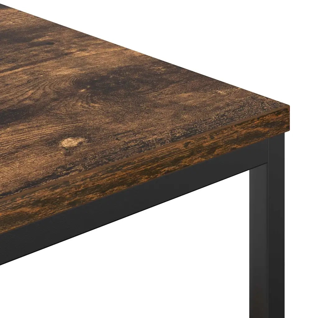 Mobile da Bagno con Ripiani Rovere Fumo 76,5x35x95 cm 861919