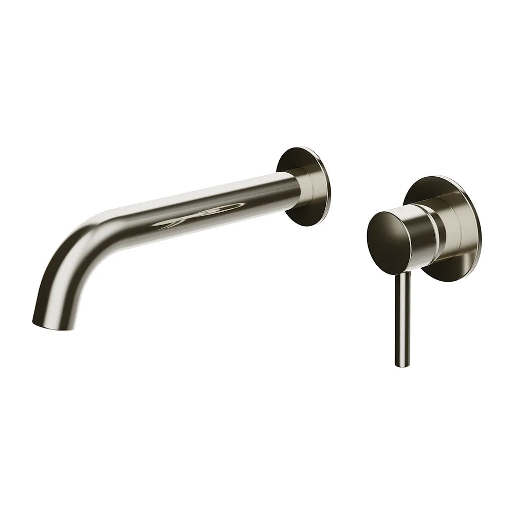 Coppia miscelatori lavabo ad incasso bidet senza scarico nickel spazzolato | Bette