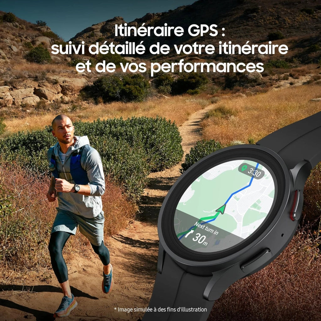 R925 Galaxy Watch5 Pro, eSIM, 45mm, Black Titanium
