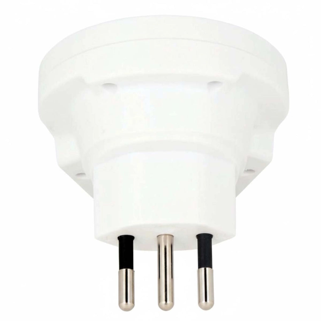 Adattatore da viaggio 2 USB-A a Cina Italia Brasile Pratico e compatto Bianco Skross