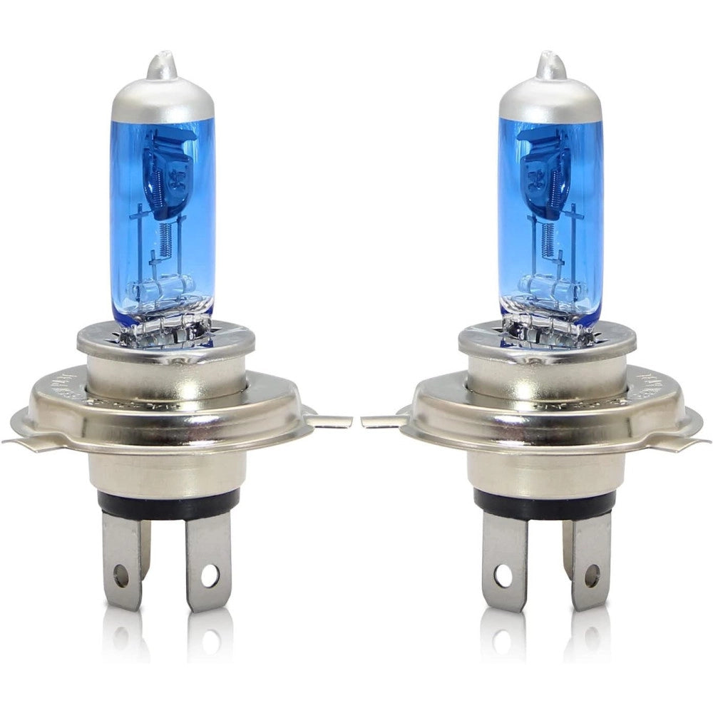 Trade Shop - Lampadina Per Auto Luce Notturna H4 Luce Fredda 12v 60/55w Maxtech H4-bl001 -