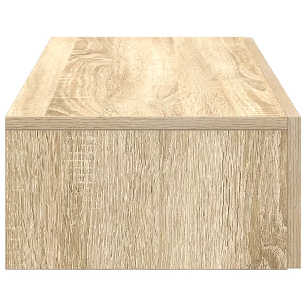 Scaffale a Parete con Cassetti Sonoma 80x33x17 cm in Truciolato 859979