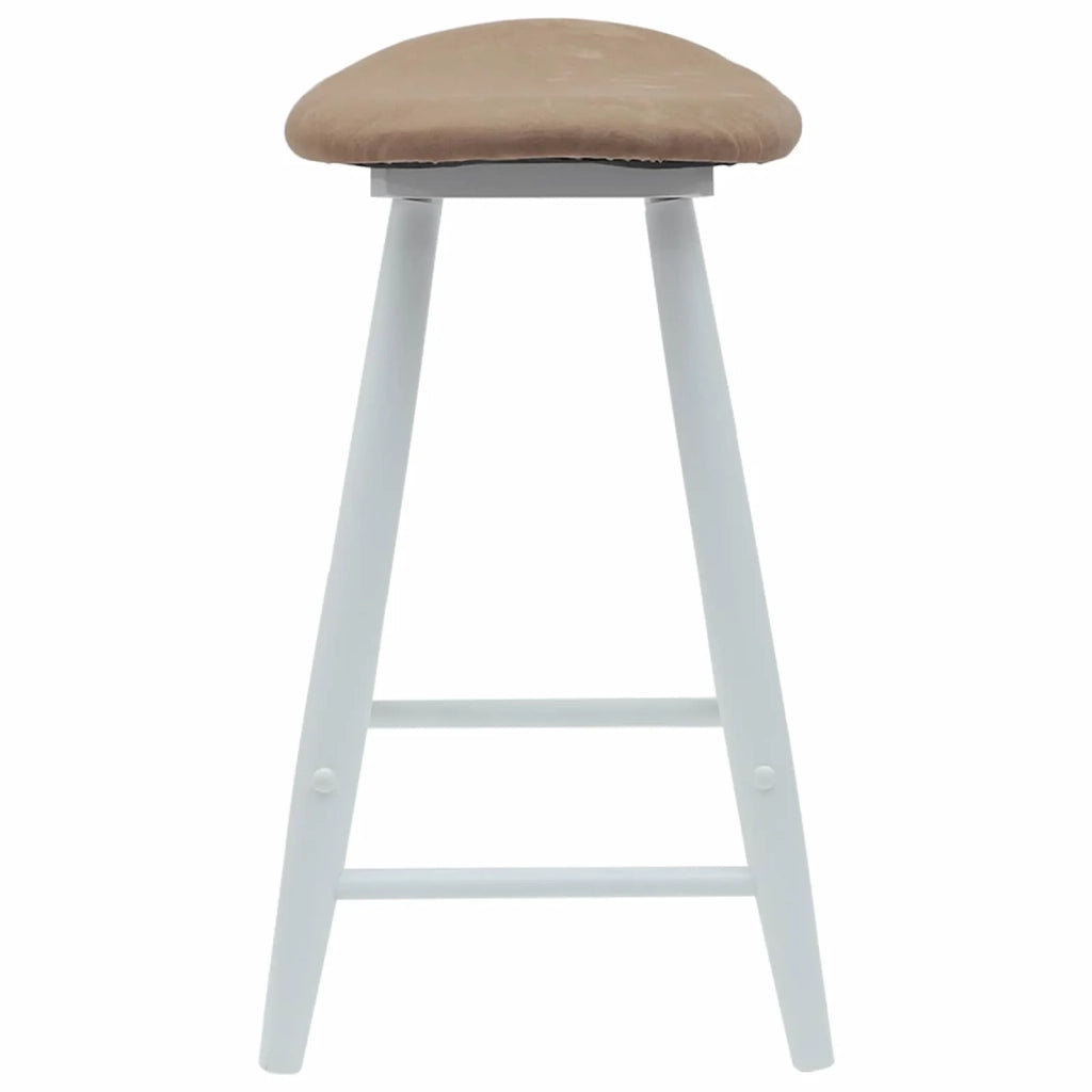 Sedie da pranzo 2 pcs Bianco 46 x 37 x 63 cm