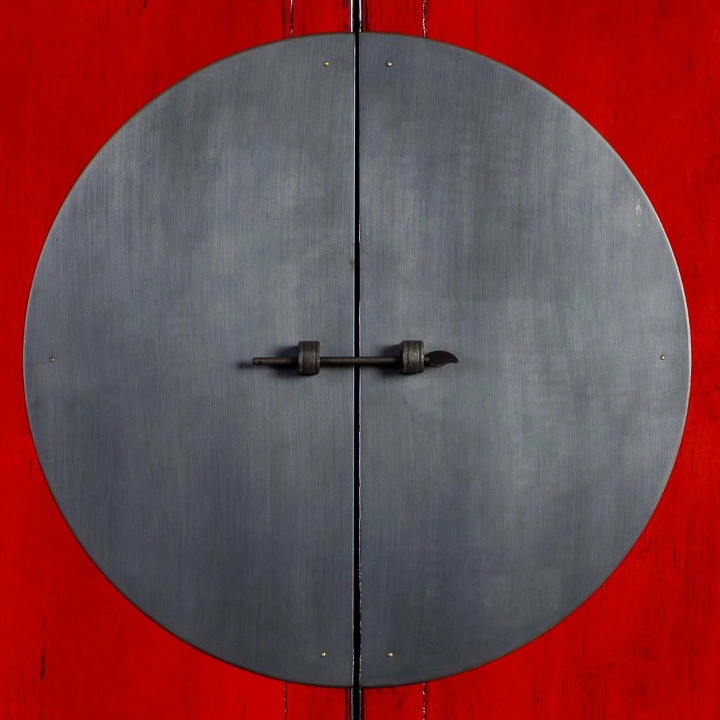 Armadio in legno rosso 84x50x194h cm