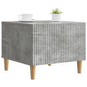 Tavolino da salotto | Tavolino da caff¨¨ | Tavolino da Soggiorno con cassetto Grigio Cemento 49 x 50 x 40 cm