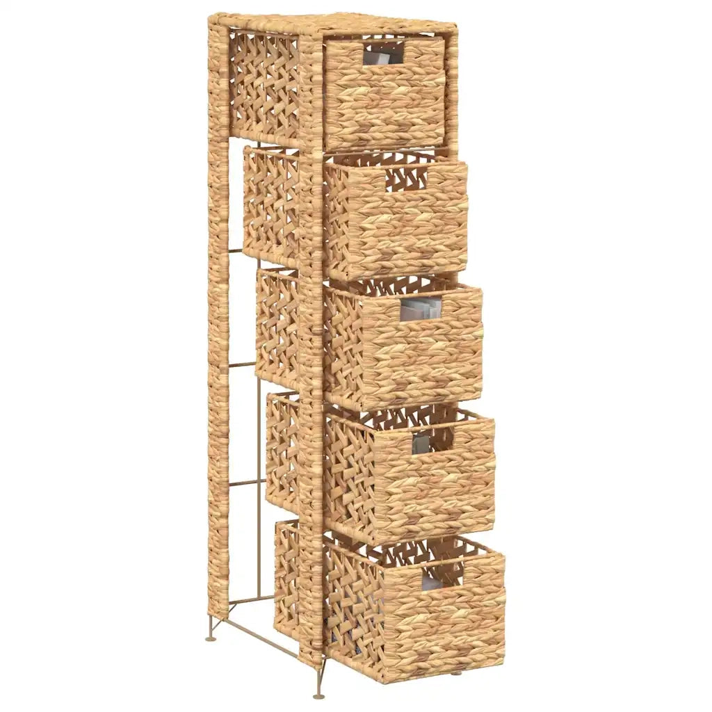 Armadietto Portaoggetti 5 Cesti 25,5x37x100 cm Giacinto d'Acqua 245492