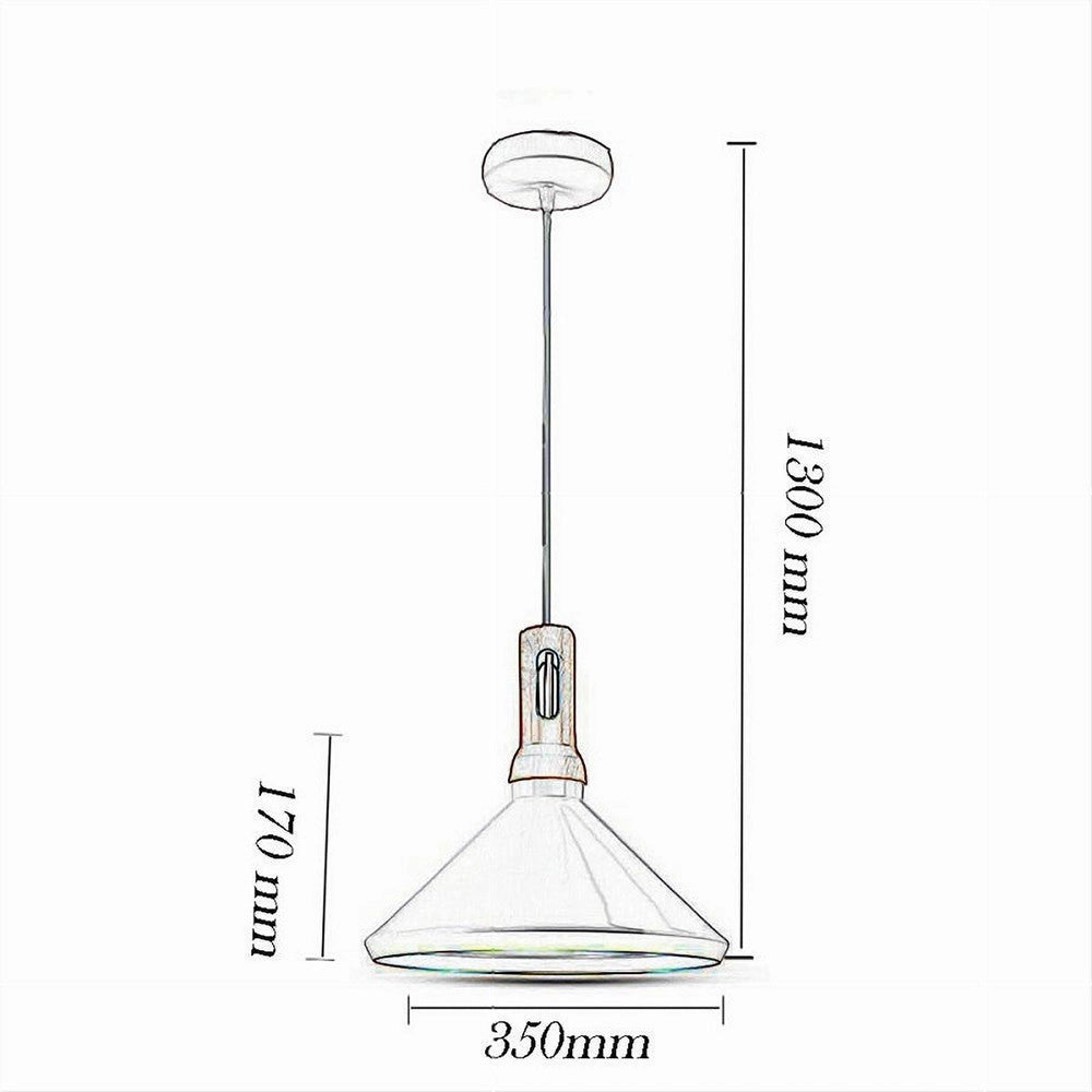Trade Shop - Lampadario A Sospensione Stile Industriale Lampada Pendente E27 Nero Bianco A92 - Nero