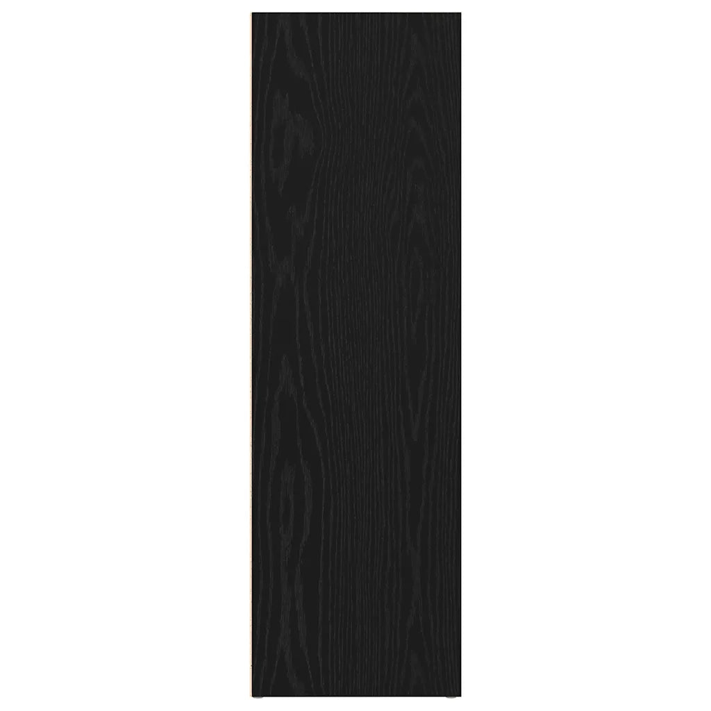 Libreria Rovere Nero 66x30x98 cm in Legno Multistrato